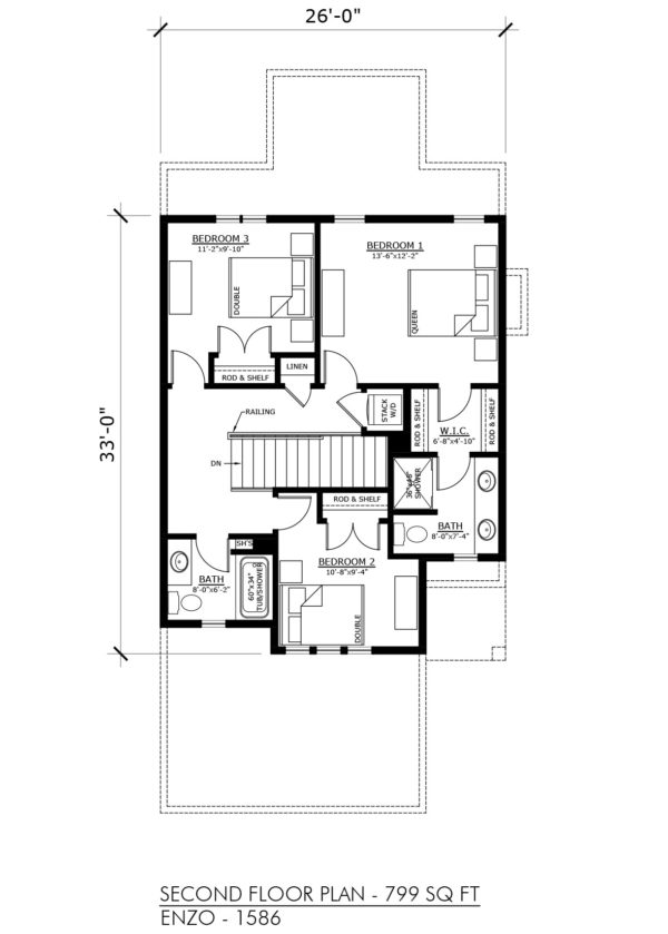 Contemporary Enzo-1585 - Robinson Plans