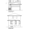 CONTEMPORARY HOME PLANS - AUGUSTA-1381 - 03 ELEVATIONS