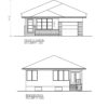 CONTEMPORARY HOME PLANS - MCCARTHY-1350 - 02 ELEVATIONS