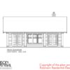 CRAFTSMAN GUEST HOUSE PLAN - GHC-548 - 03 FRONT ELEVATION