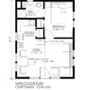 CRAFTSMAN GUEST HOUSE PLANS - GHB-432 - 01 FLOOR PLAN