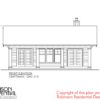 CRAFTSMAN GUEST HOUSE PLANS - GHC-510 - 02 FRONT ELEVATION