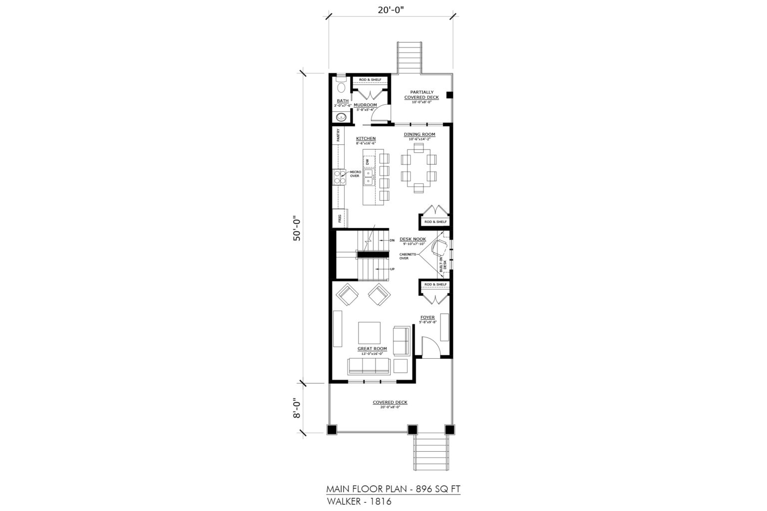 Craftsman Walker-1816 - Robinson Plans