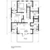 CRAFTSMAN HOME PLANS - H-1851 - 02 SECOND FLOOR PLAN