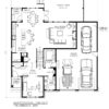 CRAFTSMAN HOME PLANS - MIKKELSON-2584 - 01 MAIN FLOOR PLAN