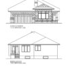 CRAFTSMAN HOME PLANS - SHERWOOD-1630 - 02 EXTERIOR ELEVATIONS