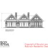 CRAFTSMAN HOME PLANS - WW-B2A4E-1040 - 03 FRONT ELEVATION