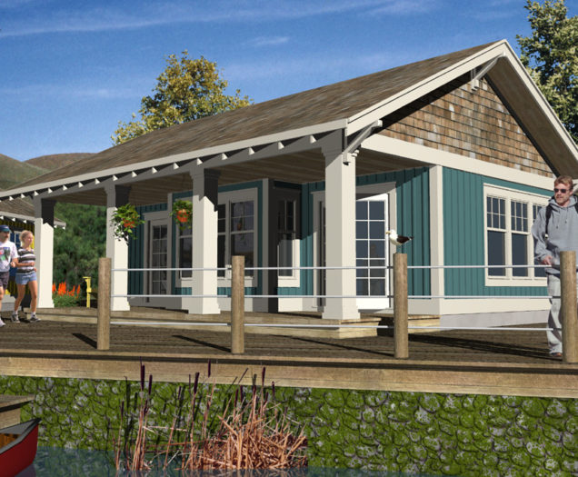 CRAFTSMAN GUEST HOUSE PLANS - GHC