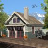 CRAFTSMAN HOME PLANS - GUEST HOUSE