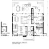 CONTEMPORARY HOME PLANS - MONARCH-1250 - 01 MAIN FLOOR PLAN