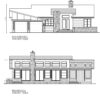 CONTEMPORARY HOME PLANS - MONARCH-1250G - 02 ELEVATIONS