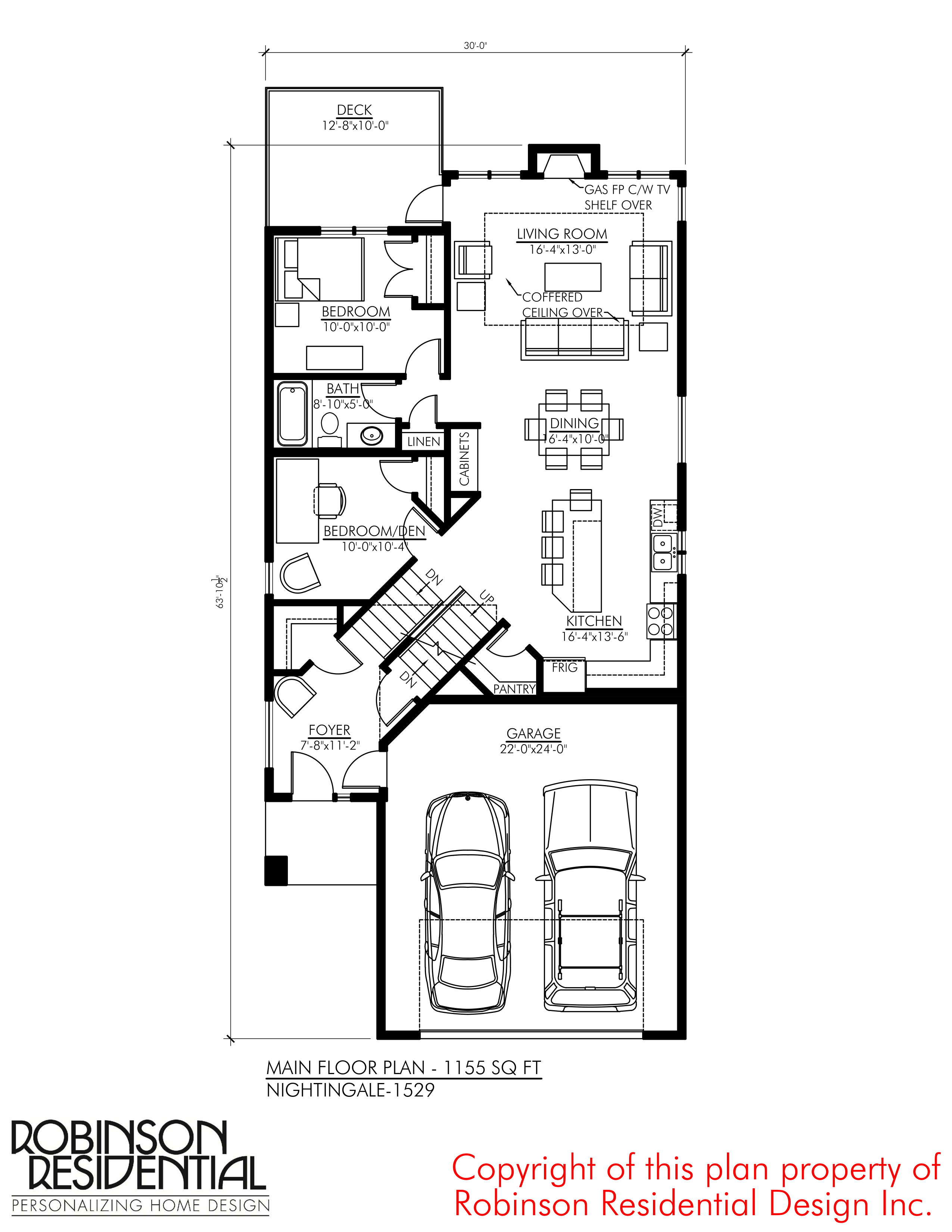 Contemporary Nightingale 1529 Robinson Plans