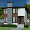 CONTEMPORARY HOME PLANS - WATERBANK