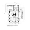 CONTEMPORARY HOME PLANS - BUTTERFLY-600 - 01 MAIN FLOOR PLAN