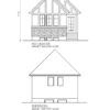 TUDOR HOME PLANS - BENNET-800 (WITH SUITE) - 03 ELEVATIONS