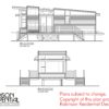 CONTEMPORARY SMALL HOME PLANS - MAGNOLIA-378 - 02 ELEVATIONS