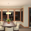 PRAIRIE HOME PLANS - LOWRY-3512 - DINING ROOM 3D RENDERING