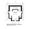 SMALL HOUSE PLANS - NOVA SCOTIA 657 - 02 SECOND FLOOR PLAN
