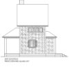 SMALL HOME PLANS - PRINCE EDWARD ISLAND-597 - 04 SIDE ELEVATION
