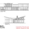 CONTEMPORARY HOME PLANS - BUTTERFLY 1239 - 02 ELEVATIONS