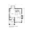 SMALL HOME PLANS - WINDSOR-673 - 01 MAIN FLOOR PLAN