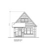 SMALL HOME PLANS - WINDSOR-673 - 03 FRONT ELEVATION