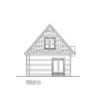 SMALL HOME PLANS - WINDSOR-673 - 04 REAR ELEVATION