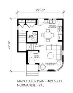 Contemporary Normandie-945 - Robinson Plans