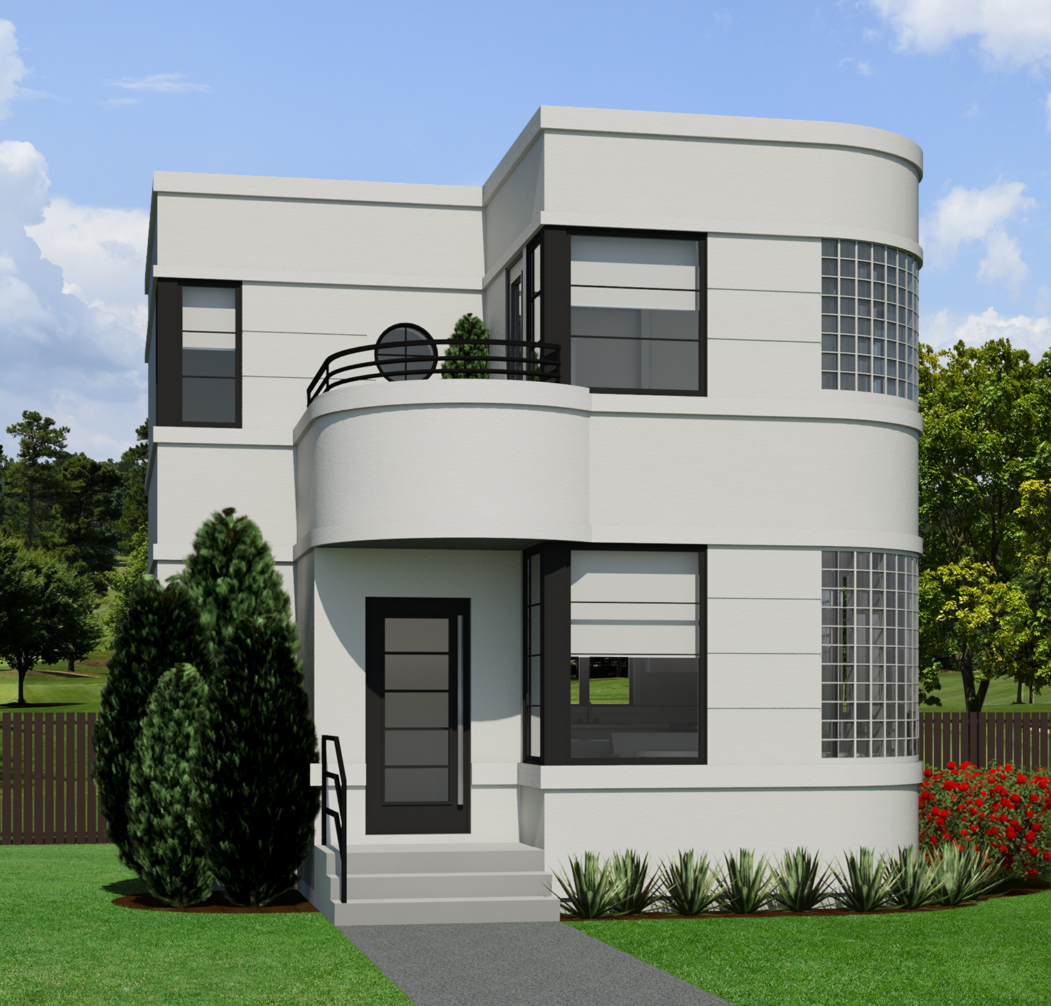 Contemporary Normandie 945 Robinson Plans