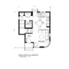 SMALL HOME PLANS - CONTEMPORARY NORMANDIE-945 - 01 MAIN FLOOR PLAN