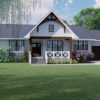 MODERN FARMHOUSE PLANS - PRELUDE-1718_Front View
