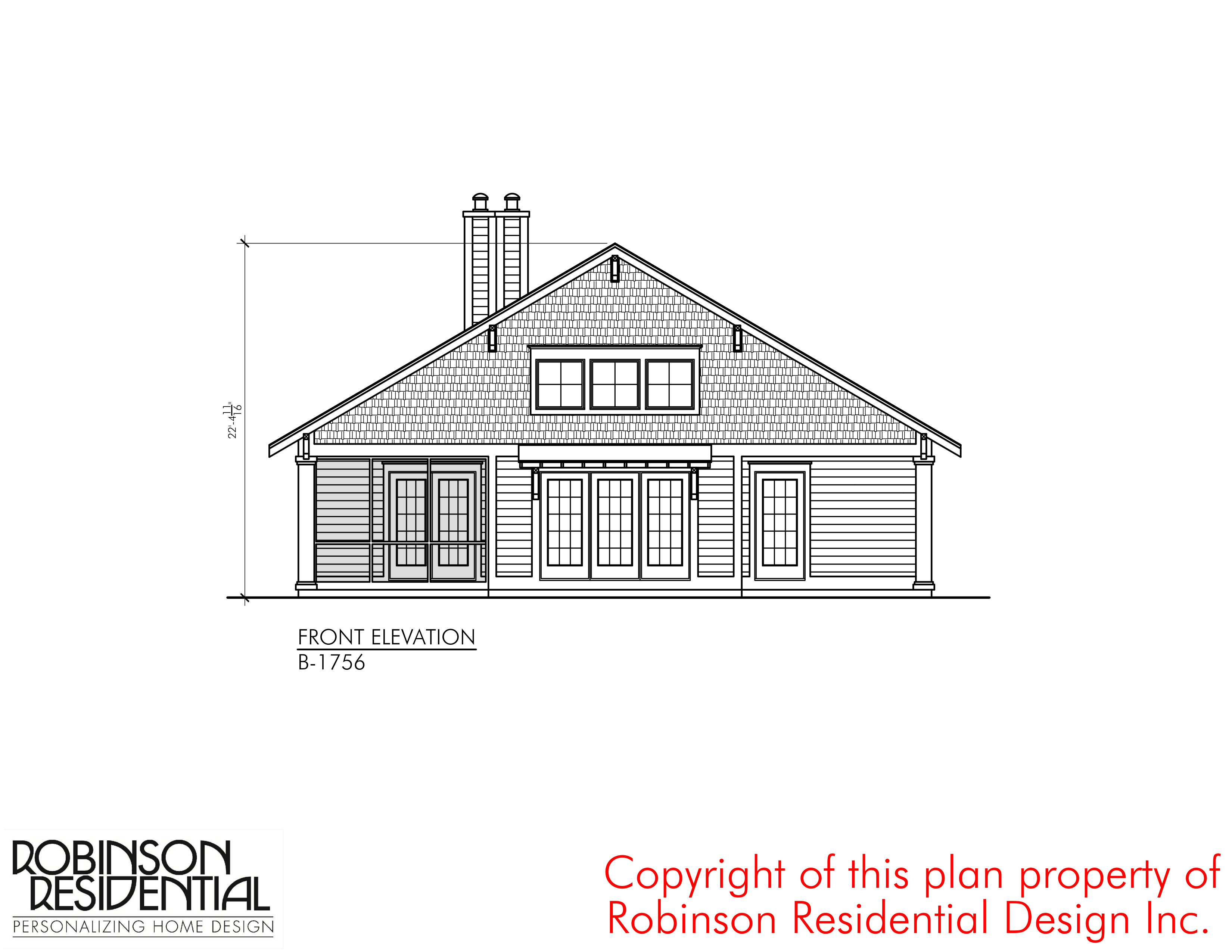 Craftsman B-1756 - Robinson Plans