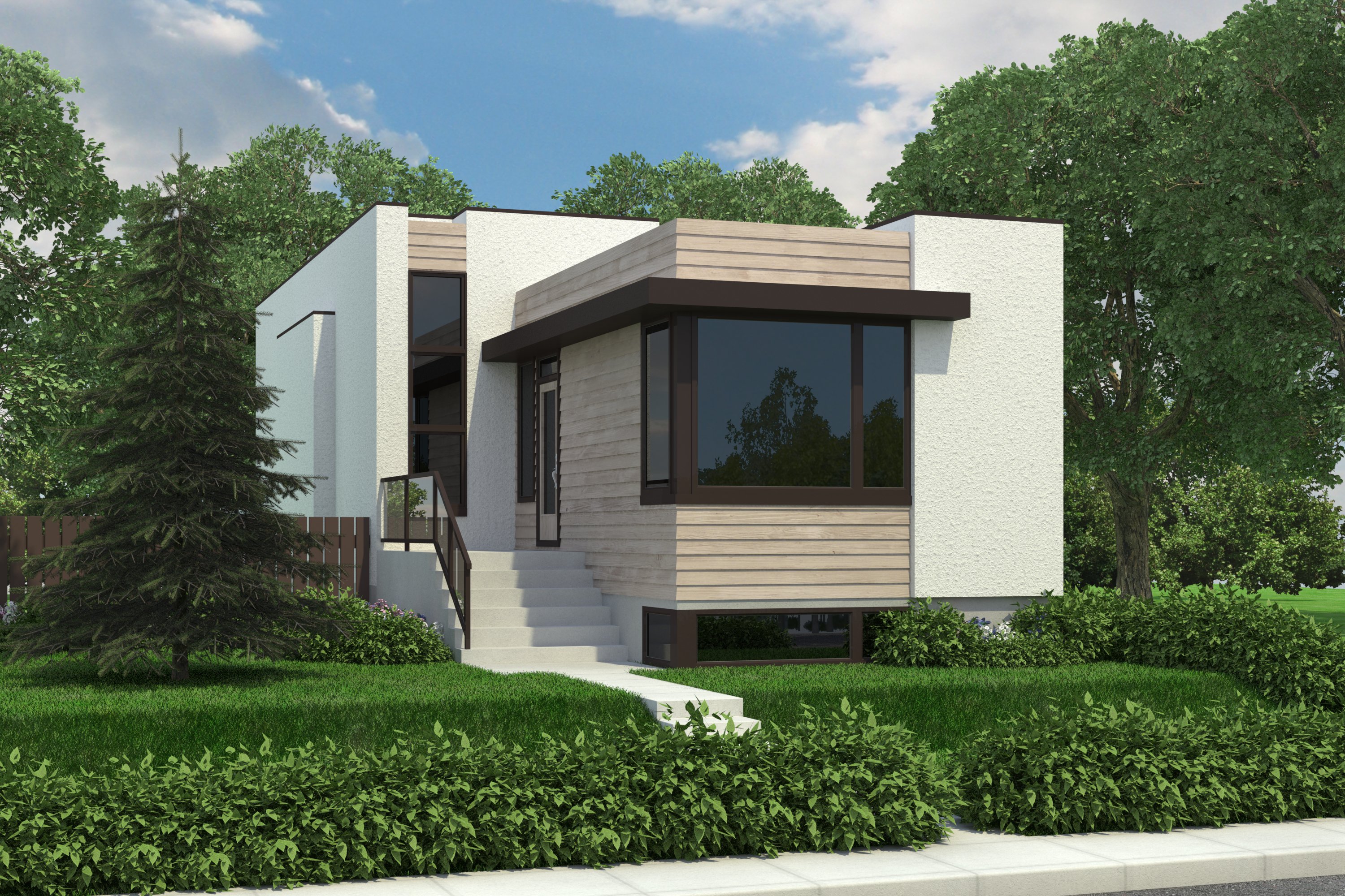 Contemporary Lindsay1068 (with Suite) Robinson Plans