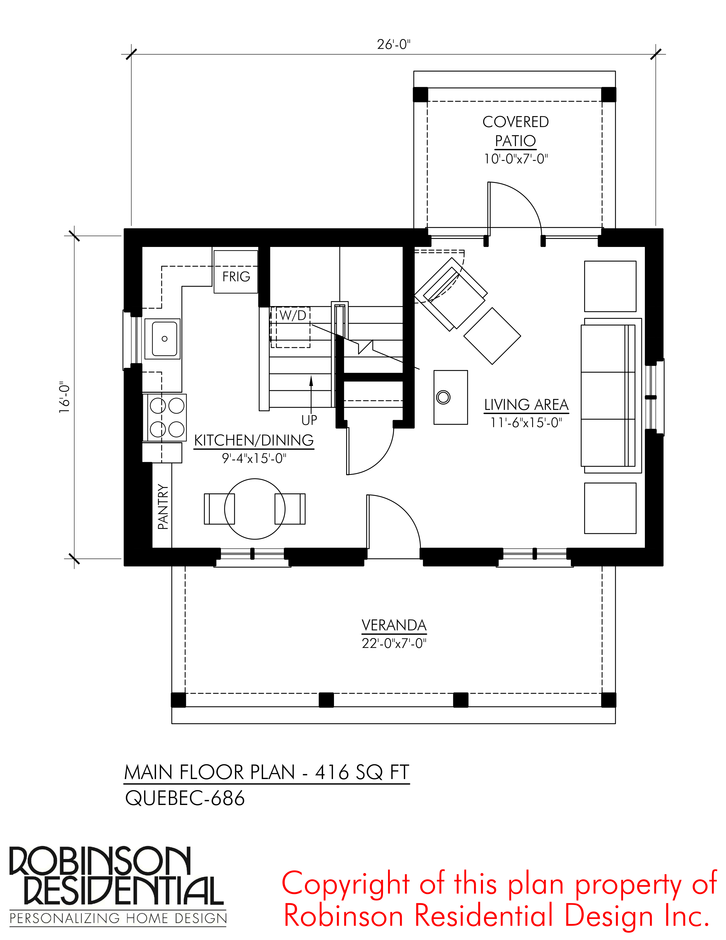 Loft Free Small House Plans