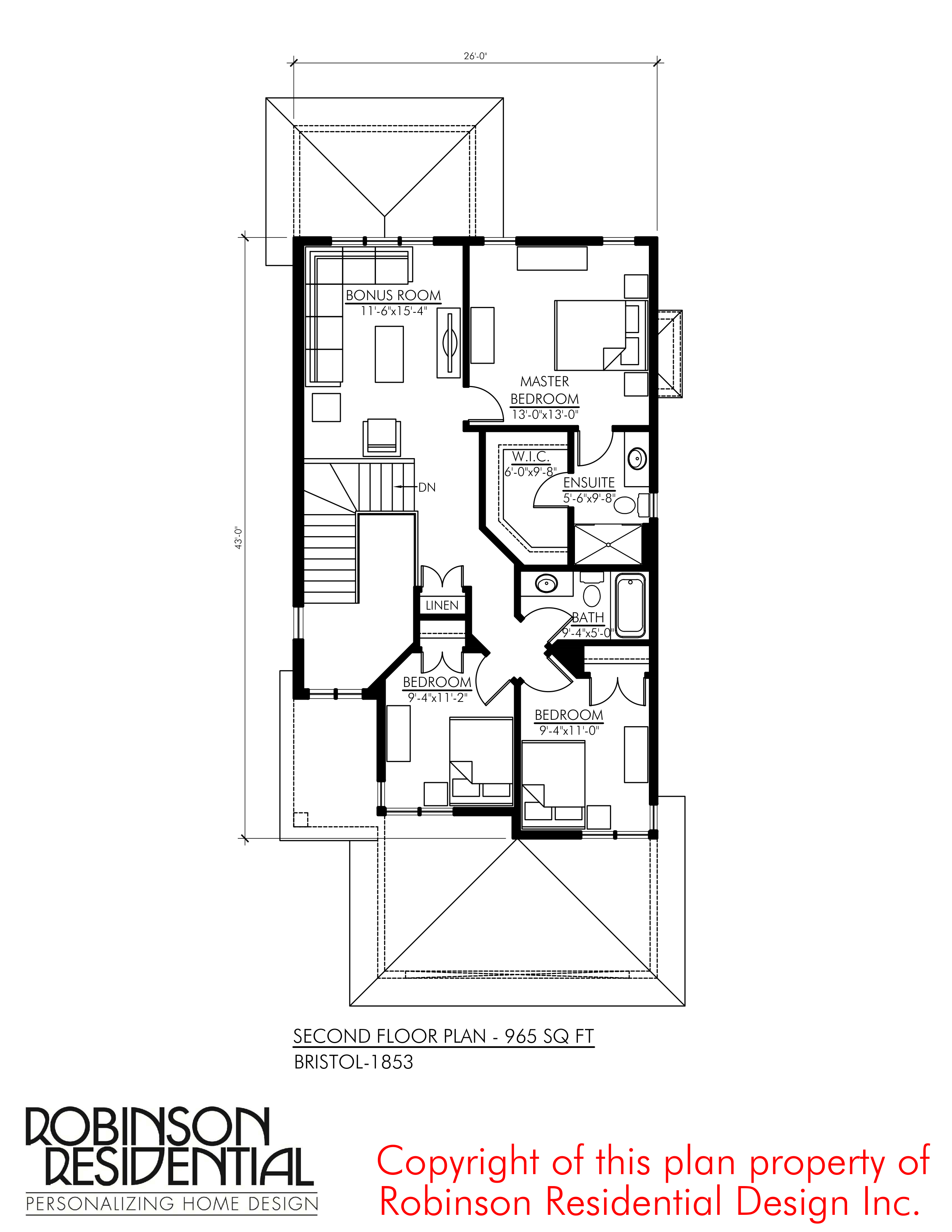 Contemporary Bristol 1853 Robinson Plans