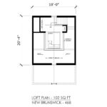 SMALL-HOME-PLAN-NEW-BRUNSWICK-468-LOFT-1