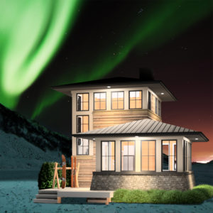 SMALL HOME PLANS - NORTHWEST TERRITORIES-521