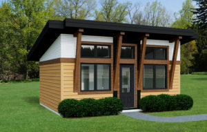 CONTEMPORARY HOME PLANS - CARIBOU-320